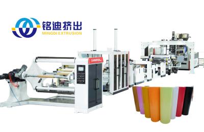 China PMMA GPPS Optical Sheet Production Line Extruder 1220mm 1660mm Width 550-900kg/h for sale