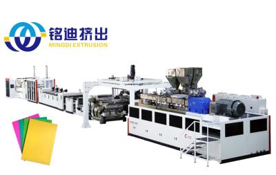 China 600-1500mm Width PP PS Sheet Making Machine , PP PS Sheet Extrusion Line for sale