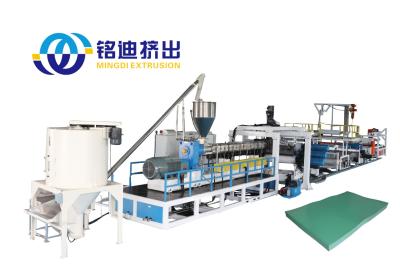 China Plastic PS HIPS PP Sheet Extrusion Machine 350-1500kg/h 0.15-2.0mm Thickness for sale