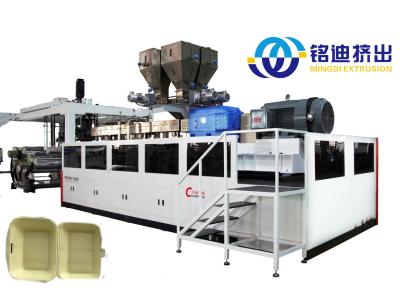 China PLC Control Parallel Co Rotating Twin Screw Extruder For Plastic Machine for sale