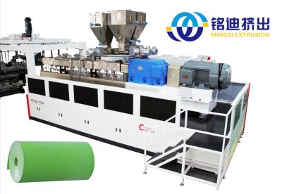 China Plastic PP PS Thermoforming Sheet Production Line Extruder Machine 1200-1660mm Width for sale