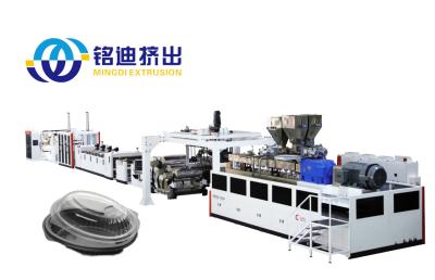 China Plastic PP PE ABS Thick Board Sheet Extrusion Line Production Machine for sale