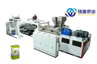 China Volledig automatisch PET PLA PP PS Plastic Sheet Extrusion Line SIEMENS besturingssysteem Te koop