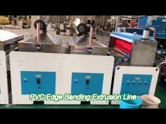 high efficiency plastic sheet edge banding extrusion line 400kg/h twin screw