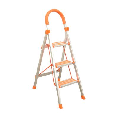 China Aluminum Universal Non-Slip Ladder 3 Steps Folding Padel Ladders Household Ladder Ladder With Handle for sale