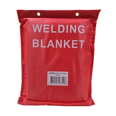 China 100% High Temperature Resistant Fiberglass Welding Fire Resistant 1M1M Fire Blanket Fiberglass Blanket Emergency Survival for sale