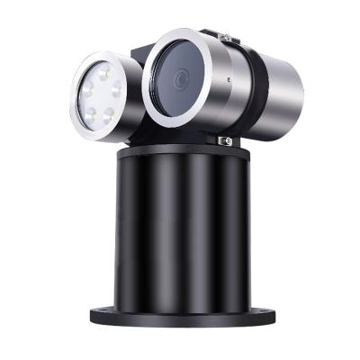 China Built-in LED flashlight 50m to 2000m low cable aquaculture 1080P RJ45 rotating submersible camera for underwater wells for sale