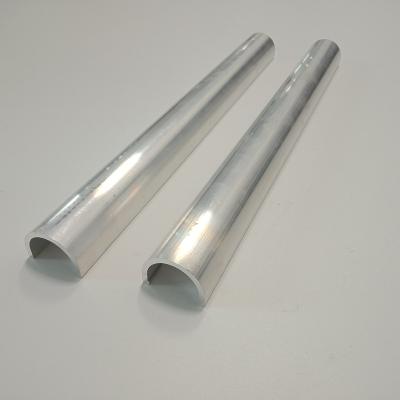 China ZHONGLIAN Mill Finished Guangdong Half Round Aluminum Extrusion Profile 6063t5 Wholesale for sale