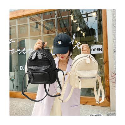 China Waterproof Comfortable Designer Vintage Luxury School 2021 New PU Leather Waterproof Backpack Lady Bags Backpack For Women for sale