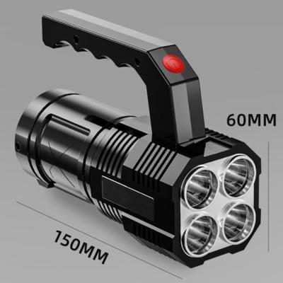 China Strong Light High Quality ABS Material Wide Irradiation Range Strong Light Flashlight for sale