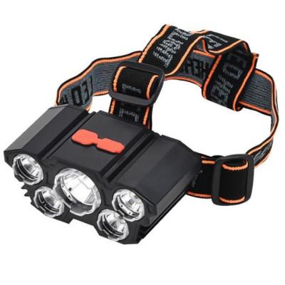 China USB practicing wholesale price of new design of multiple LED headlights camping head lamp for sale