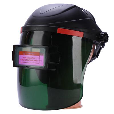 China Shatterproof Auto-tarnish Material Auto-tarnish Safe And Durable Welder Helmet With PC Ventilation for sale