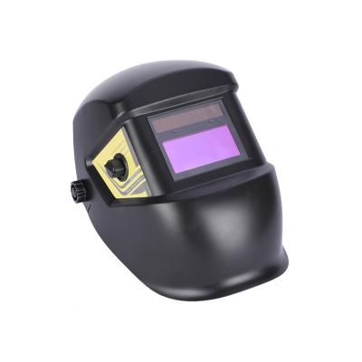 China Factory Supply Custom Helmet Decals Anti-Glare Black Solar Welding Auto Welding Helmet for sale