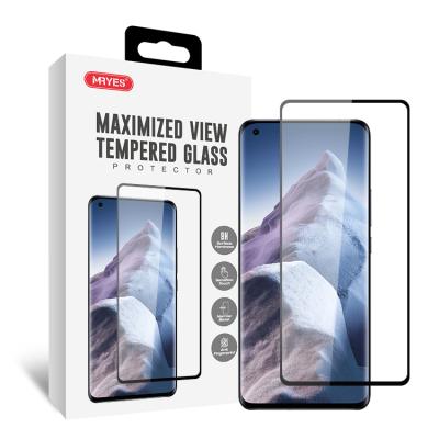 China MRYES Mobile Phone New Product Mobile Phone Silk Printing Tempered Glass Clear Transparent Screen Protector For Xiaomi 11T/11T pro for sale