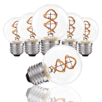 China Lux Decorativas LED Bulb Manufacturer Wholesale Residential Edison Flexible Filament Bulbs For Decoration Chandelier Pendant for sale