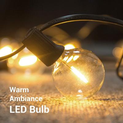 China Garden Holiday Lighting Bulb Garland 12v LED Bulb Christmas Decoration String Light For Home Living Room Wedding Decor for sale