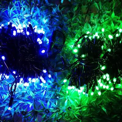 China Holiday Lighting Party Light Reolite RGB Led Meteor Lights Christmas Garden Terrace Balcony Decorative String Fairy Lights Diwali Festoon Lighting for sale