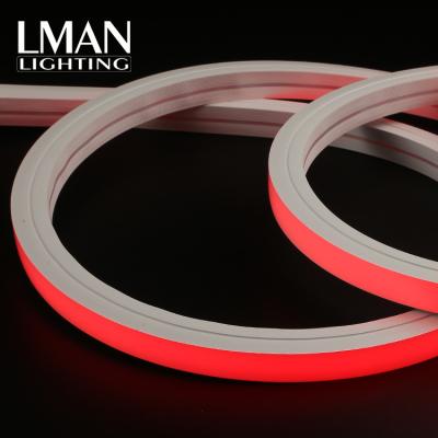 China Widely Used Easy Installation 16*16mm 120leds Smd 2835 Red Yellow DC 12v 24v Led Flex Neon Light for sale