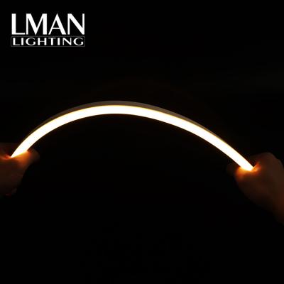 China 12W Application 12W IP68 Side Bend PVC Cable PVC Side Bend High Lumen Waterproof Outdoor DC 12V 24V SMD 2835 Led Neon Cable for sale