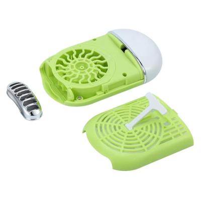 China Mini Fan Lash Dryer Bladeless Handheld Rechargeable Nail Eyelash Fan Built In Perfect Sponge Eyelash Fan for sale