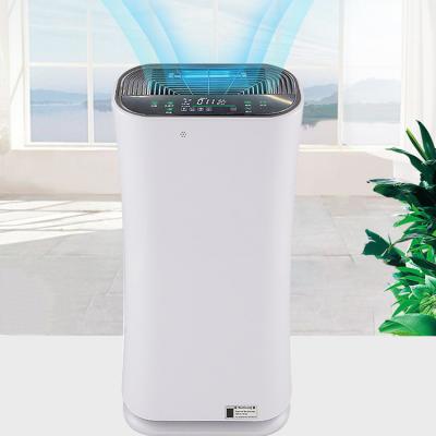 China 2021 New Hot Selling Baby Room UV Sterilization and Air Carbon Filter Desktop Purifier with Dust Sensor for sale