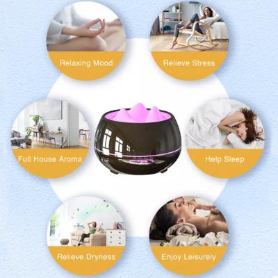 China Hotel Amazon Supplier 7 Color Night Light 2 Spray Options Ultrasonic Quiet Cool Mist Humidifier Aromatherapy Essential Oil Diffuser for sale