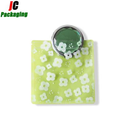 China Low MOQ Plastic Head Barrier Jewelry Earrings Packing Bag Hairpin Holding Small Sealed Pouch Custom for sale