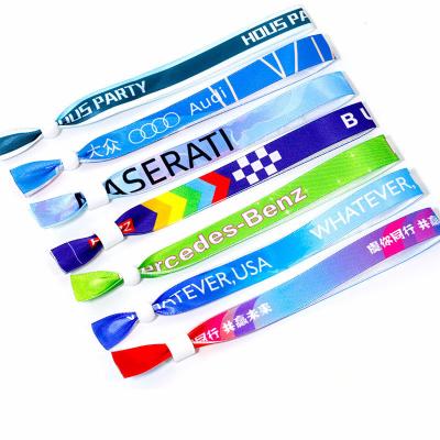 China Find the Perfect Woven Cloth Wristbands for Your Event Order Today for sale