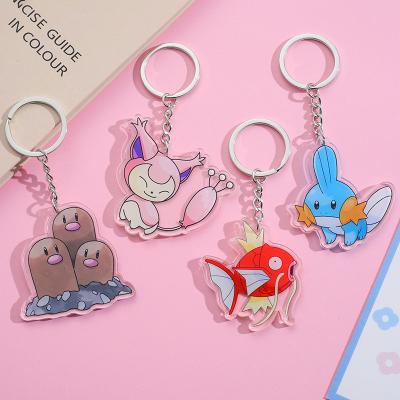 China Customized Transparent Key Holder Cartoon Keychain Keep Your Keys Organized and Within Reach with Log for sale