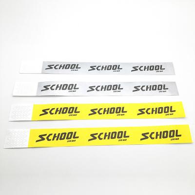 China Paper Wrist Bands For Events Tyvek Wristbands Wholesale For Community Festivals Celebrations Or Activity Event Competition for sale