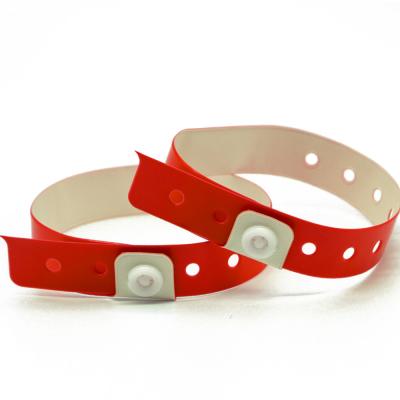 China Stand Out from the Crowd with PVC Wristbands Perfect for Events and Promotions for sale