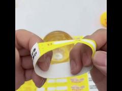 Adjustable Tyvek Paper Bracelets Offering Sequential Numbering Barcoding for Security