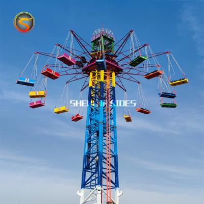 China Super Adventure Game Sky Chair Swing Flying Tower For Sale 32P for sale