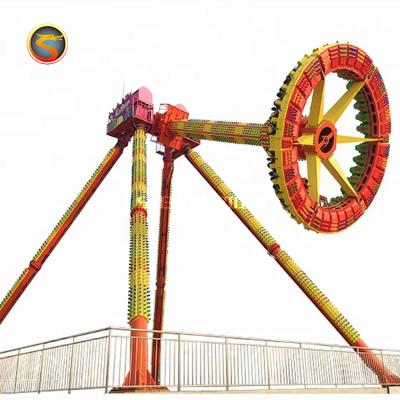 China FRP+steel Factory Direct Swing Hammer Theme Park Frisbee Swing Amusement Park Big Electric Pendulum Game for sale