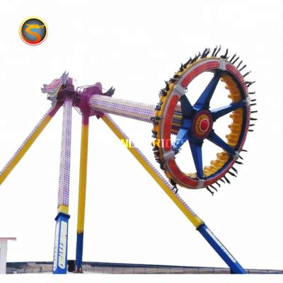 China Hot Sale FRP+steel Large Theme Park Swing Frisbee Hammer Outdoor Pendulum Amusement Park Equipment for sale