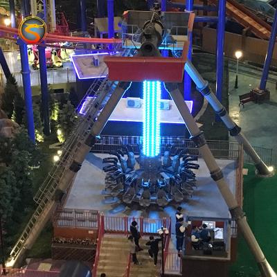 China Indoor or Outdoor Amusement Park Rides Theme Park Equipment Rides 24 Seat Large Gyro Swing 360 Pendulum Hammers for Sale for sale