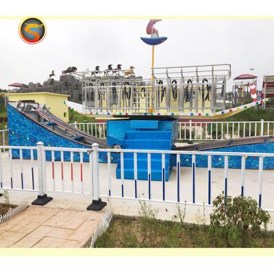 China FRP+Steel Used Amusement Park Rides Surfer Rides Attractive Track Sliding Amusement Park Rides For Sale for sale