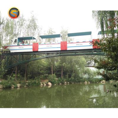 China High Quality Fascinating Rail Tourist Train Theme Park Track Monorail Aerial Train For Park for sale