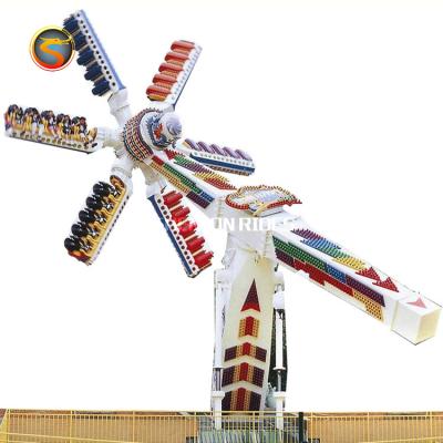 China FRP+steel outdoor amusement park d attraction party fairground carnival games thrilling rides flying chair rides for sale