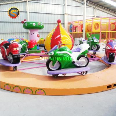 China Amusement Park Kids Amusement Fair Games Electric Motor Race Indoor Rides Motor Racing Rides for sale