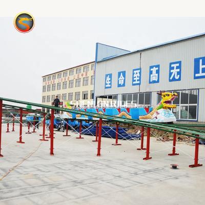 China Other Amusement Park Rides Amusement Train Rides Track Mini Roller Coaster 16p Electric Train for sale