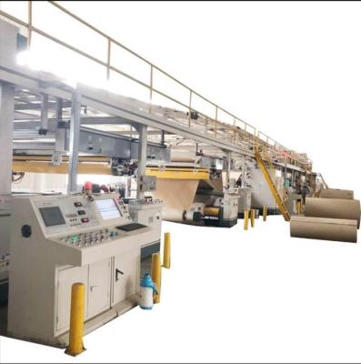 China Corrugated Cardboard Making Machine Corrugated Cardboard Production 3 Ply Cardboard Machine for sale