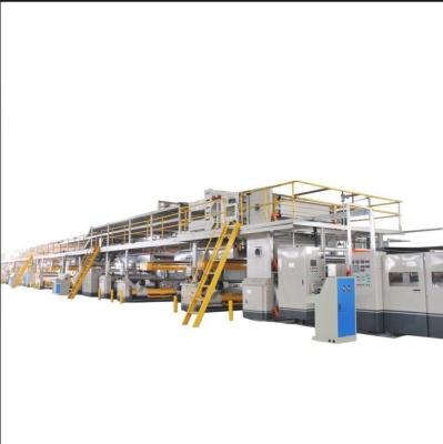 China Corrugated cardboard making machine 3 ply corrugated box production line/carton packing machine/full automatic corrugated machine for sale