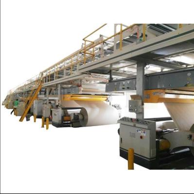 China Corrugated Cardboard Making Machine Fully Automatic High Speed ​​3 Ply Corrugated Cardboard Production Line / Corrugated Box Making Machine for sale