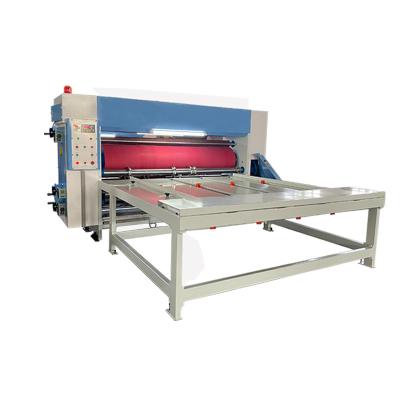 China Chain Feeding Carton Rotary Die Cutting Machine Chain Feeding Printing Slotting Pizza Box Rotary Die Cutting Cartoner for sale