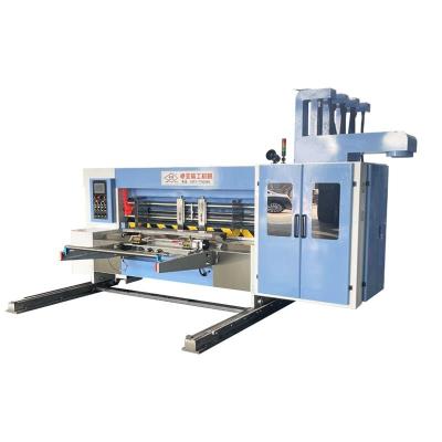 China Corrugated Cardboard Printing Slotter Machine Full Automatic Corrugated Cardboard Box Flexo Printing Slotting Die Cutting Machines For Flexo Printer Slotter Die Cutter Machine for sale