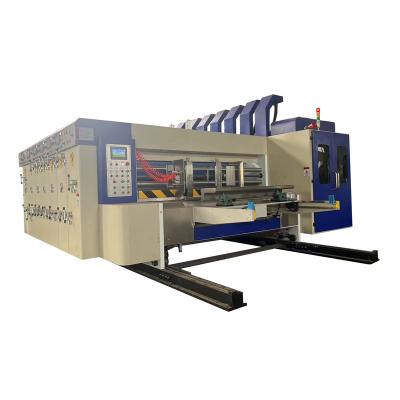 China Building Material Shops High Speed ​​Flexo Ink Printer Slotter Die Cutter Machine For Corrugated Cardboard, Cardboard Box Making Packaging Machine for sale