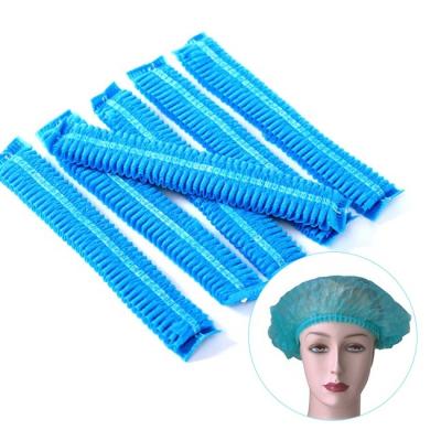 China Factory Price Viable Nonwoven Disposable Shower Hat Chef Cap Disposable Strip Hat for sale