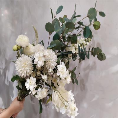 China Wedding Hot Selling High Quality Artificial Single Flower For Wedding Decoration White Color Series for sale