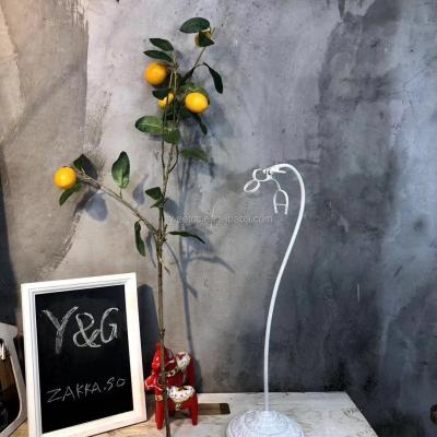 China Factory direct modern cheap artificial apple fruit tree lemon fruit branches for decoration for sale